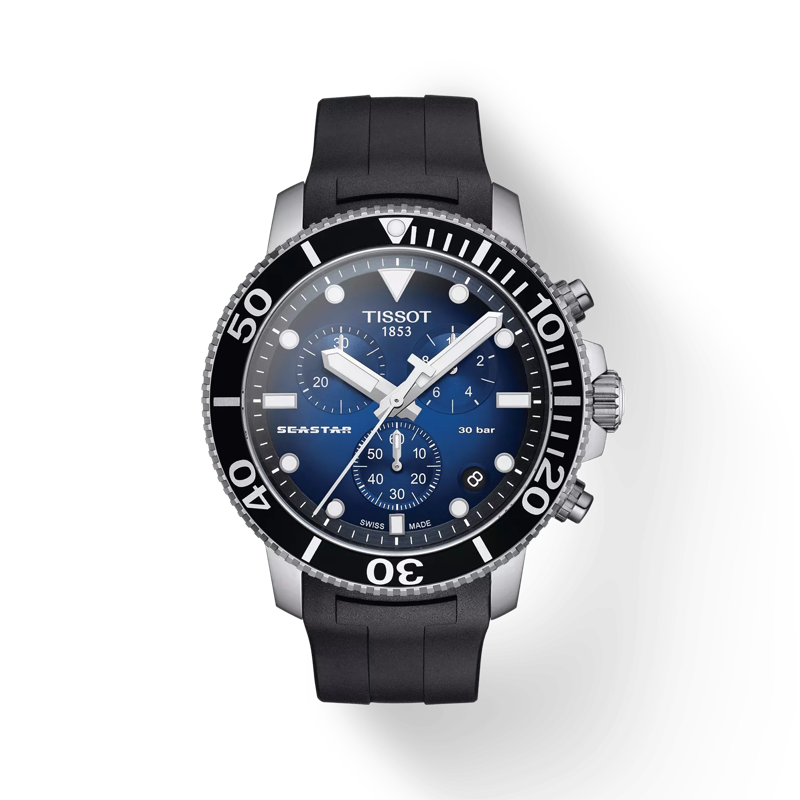 Diameter:45.5 mm
316L roestvrijstalen behuizing
Schroef-down kroon en caseback
Zwitsers kwartsuurwerk
Krasbestendig saffierglas met dubbelzijdige antireflecterende coating
Waterbestendig tot een druk van 30 bar (300 m / 1000 ft)