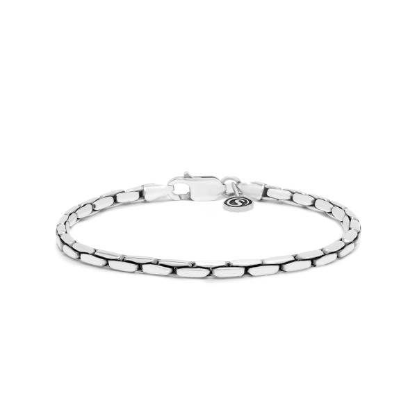 Zilveren armband van Silk Jewellery uit de Dua-serie