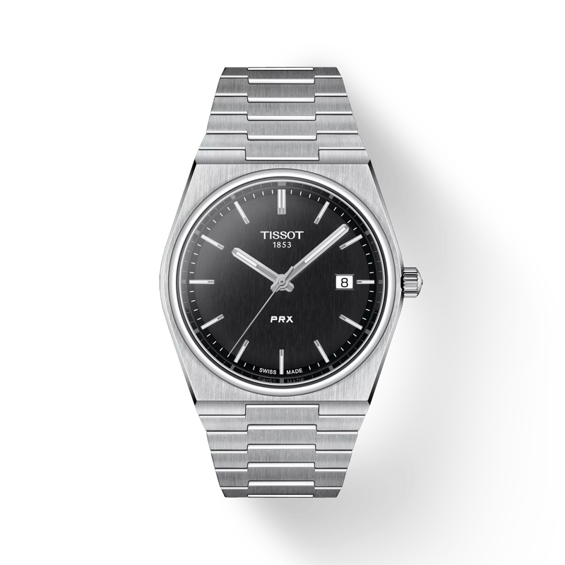 De PRX 40 205, gebaseerd op een beroemd ontwerp uit 1978, is een onmisbaar uurwerk met een geïntegreerde kast en armband. Door het opmerkelijk smalle, tijdloze en solide ontwerp is dit een ideaal horloge voor mensen met een passie voor design en een oog voor vernuftigheid. Dit model is voorzien van een zwarte wijzerplaat met sunburst-afwerking.