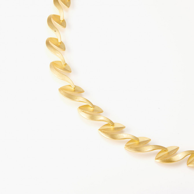 Sterling zilver 925 / verguld verzinkt, aanslagvrij Lengte 43 cm