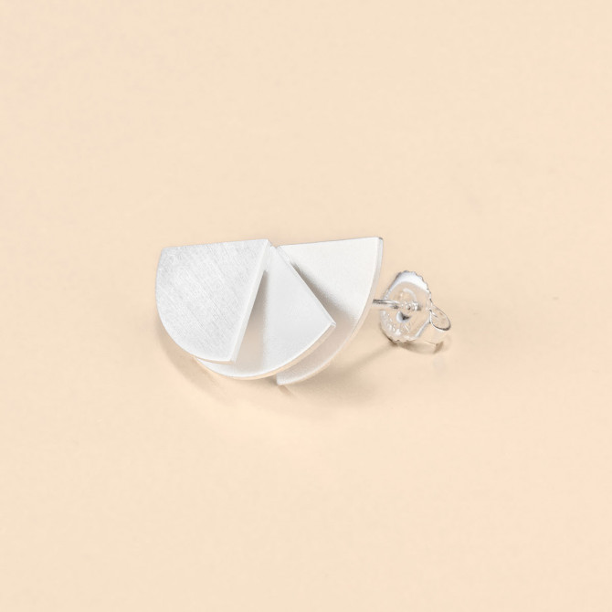 Sterling silver 925 matt, galvanically protected against tarnishing