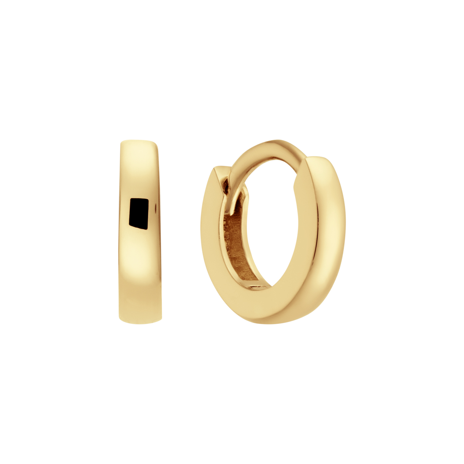 Jij hebt je nieuwe favoriete oorstekers gevonden! Deze oorringen van Glow zijn gemaakt van 14 karaat goud en hebben een diameter van 8mm. 