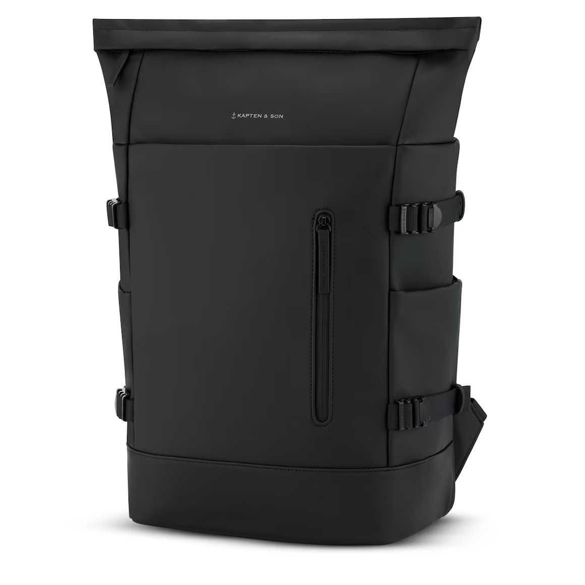 productdetails

Easy Access (opklapbare achterkant)
Koffersluiting
Antidiefstalvak
Laptopvak: 31,5 x 28,5 cm (bijv. 15" MacBook)
Volume: 24 liter
Materiaal
Buitenmateriaal: vegan tech-materiaal / binnenmateriaal: gerecycled PET
Afmetingen
52 (h) x 30 (b) x 15,5 (d) cm
Pasvorm
Lengte model vrouw: 1,76 m / man: 1,90 m
Gewicht
1,2 kg