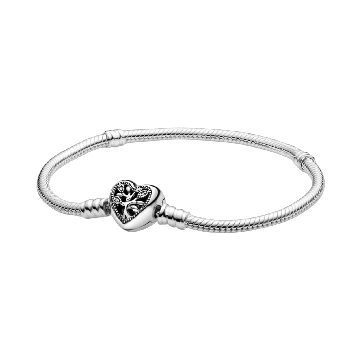 Dit prachtige Pandora armband 598827C01-19 is gemaakt van sterling zilver en heeft een schitterende bedel met zirkonia stenen. De armband is verstelbaar van 17 naar 19 cm, waardoor hij perfect past om elke pols. Draag dit armbandje alleen voor een subtiele touch of combineer het met andere Pandora sieraden voor een trendy look. Onmisbaar in jouw sieradencollectie!