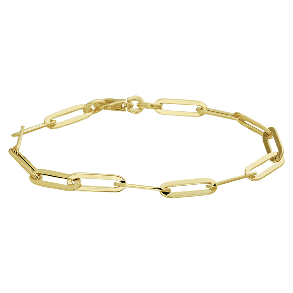 Beschrijving: Geelgouden armband met een 5.0mm breed anker schakel en een lengte van 19.5cm uitgevoerd met een stevige karabijn sluiting. De armband is te combineren met bijpassende sieraden.
Verpakt per: 1
Doelgroep: dames
Breedte: 5 mm
Langste lengte: 19.5 mm