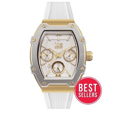 Dit is een horloge van het merk Ice-Watch. De bandkleur van dit horloge is wit.