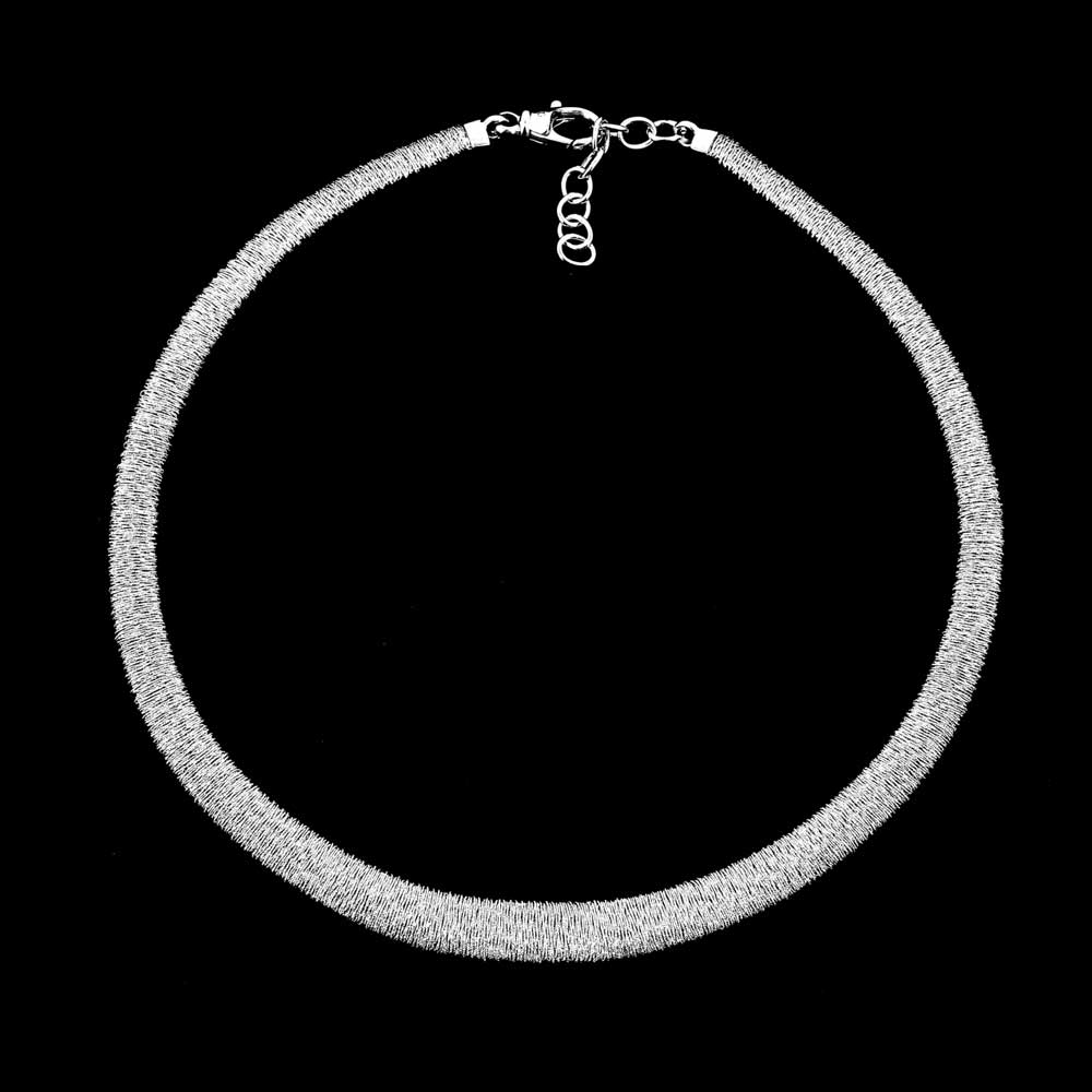 Sanjoya - Zilveren dames collier, 50/53cm - CLE1019005
