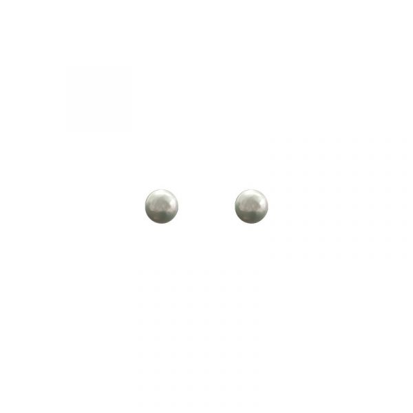 Zilveren oorsteker parel 5mm 70545002