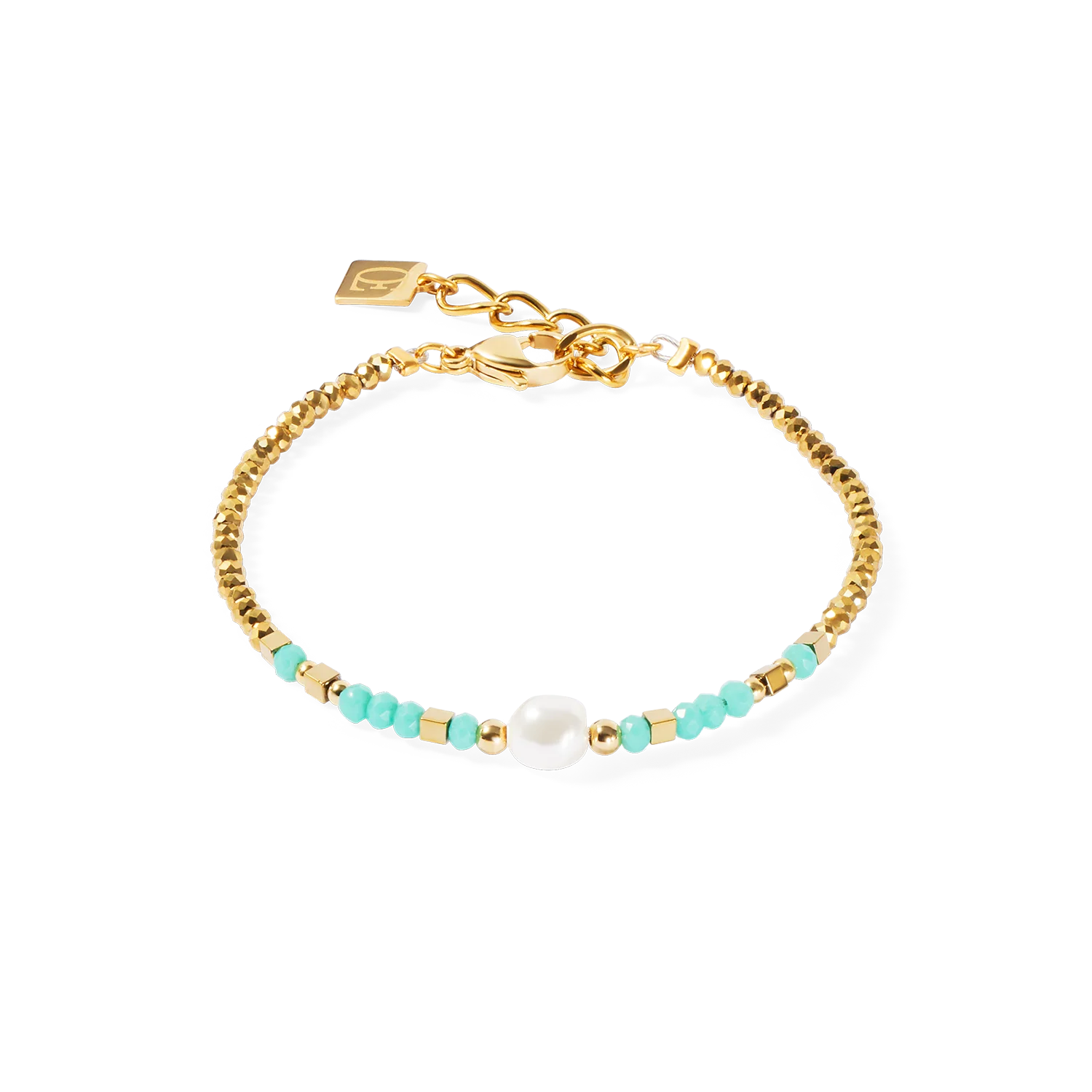 Coeur de Lion Armband- 4358-30-0522 mint green