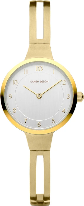 Danish Design horloge met stalen band, Angelica Gold