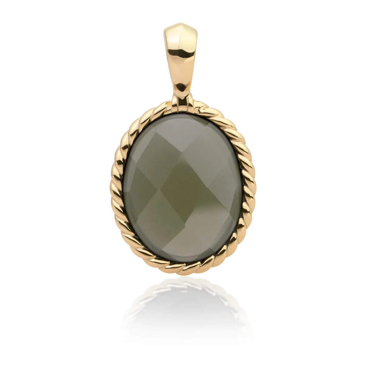 Deze Lime Jade Twist pendant met een vintage randje is perfect te matchen met de oorbellen en armbanden uit de Twist Collection.

Kies jouw favoriete pendantje, match deze met bijvoorbeeld een Rope Ketting en layer ze met jouw favoriete Sparkling Jewels sieraden. Makkelijk om te dragen en fijn om naar te kijken. Elk item is ontworpen voor alledaags dragen.