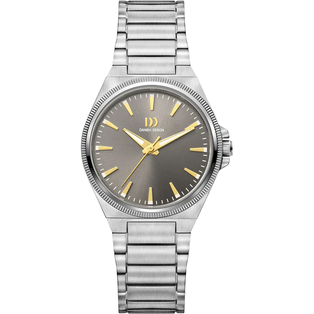 De DANISH DESIGN horloge DKX PRO grijs, modelnummer IV94Q1303, bevat een edelstalen kast en band en heeft een saffierglas. Dit polshorloge is 29mm groot. Het is perfect te dragen bij zowel formele als informele gelegenheden voor een stijlvolle en moderne uitstraling. 