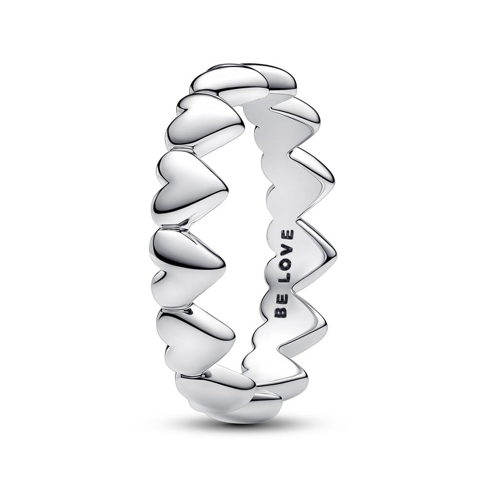 Pandora - Hearts Sterling Silver Ring - 193427C00-52