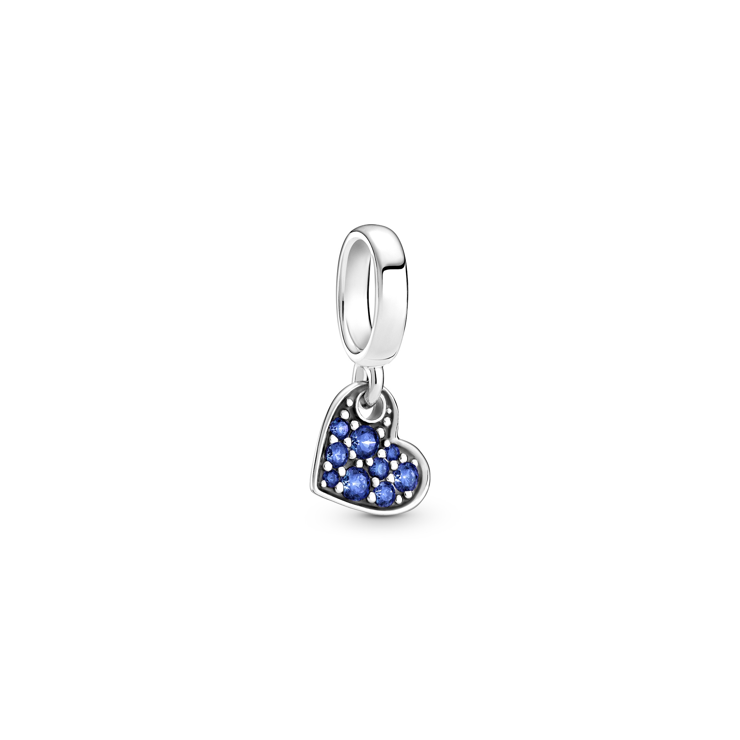 Heart blue zirc.