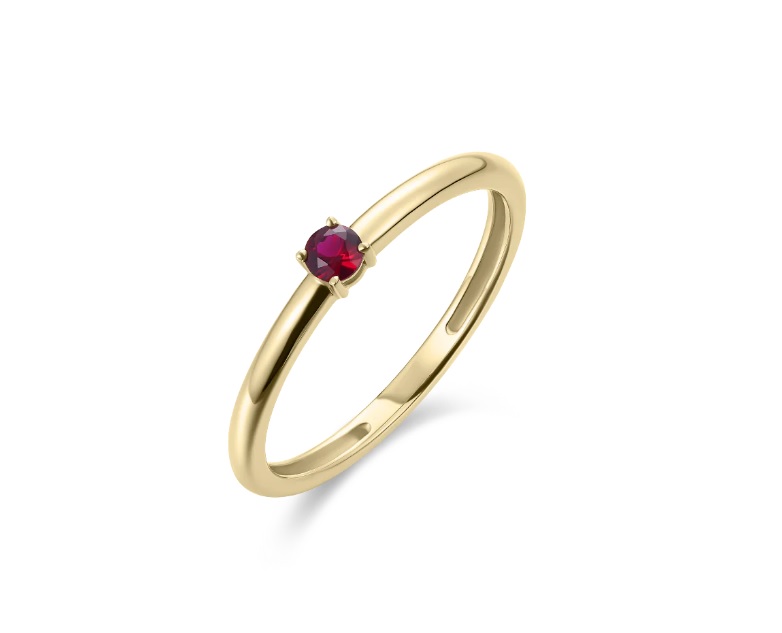 Ring uit de Daily Essentials collectie van Gisser Jewels gemaakt van 14 Karaat Geel Goud. De ringmaat is 52 en de ringbreedte is 2 - 2 mm.