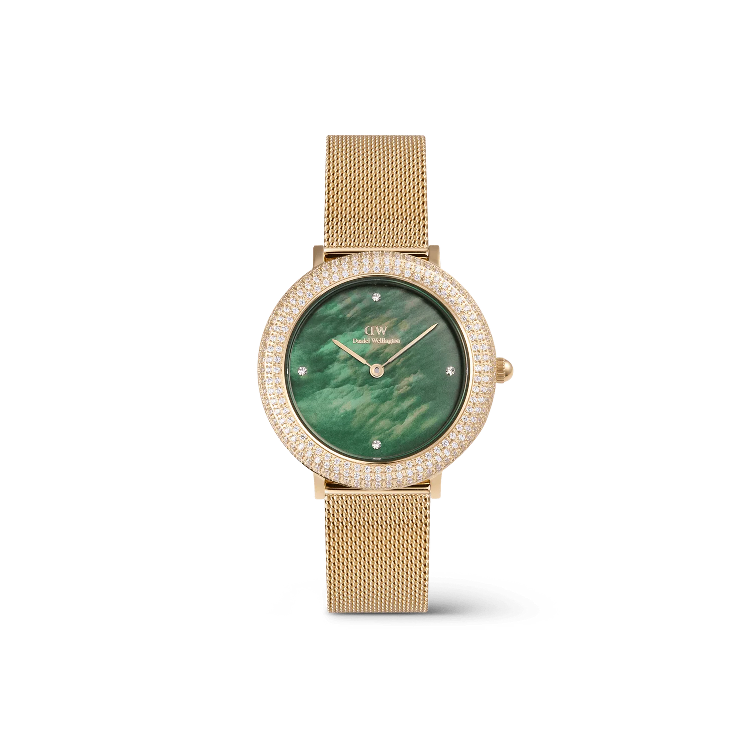 OROL DW CRYSTALLINE BEZEL 32 GREEN MOP EVERGOLD MOP Matricole : L4J61988554