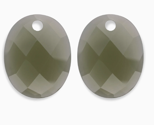 Lime Jade Large Oval oorbel edelstenen Sparkling jewels eagem64-ro