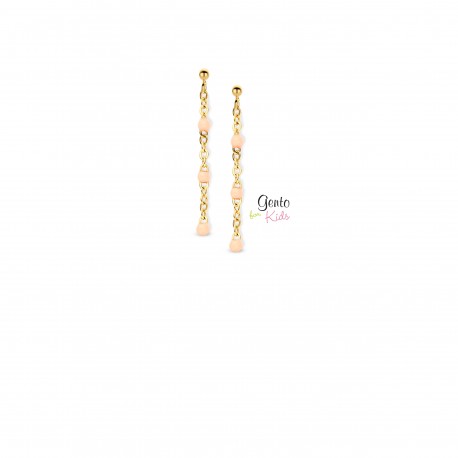GK656 gento tieners oorhangers staal