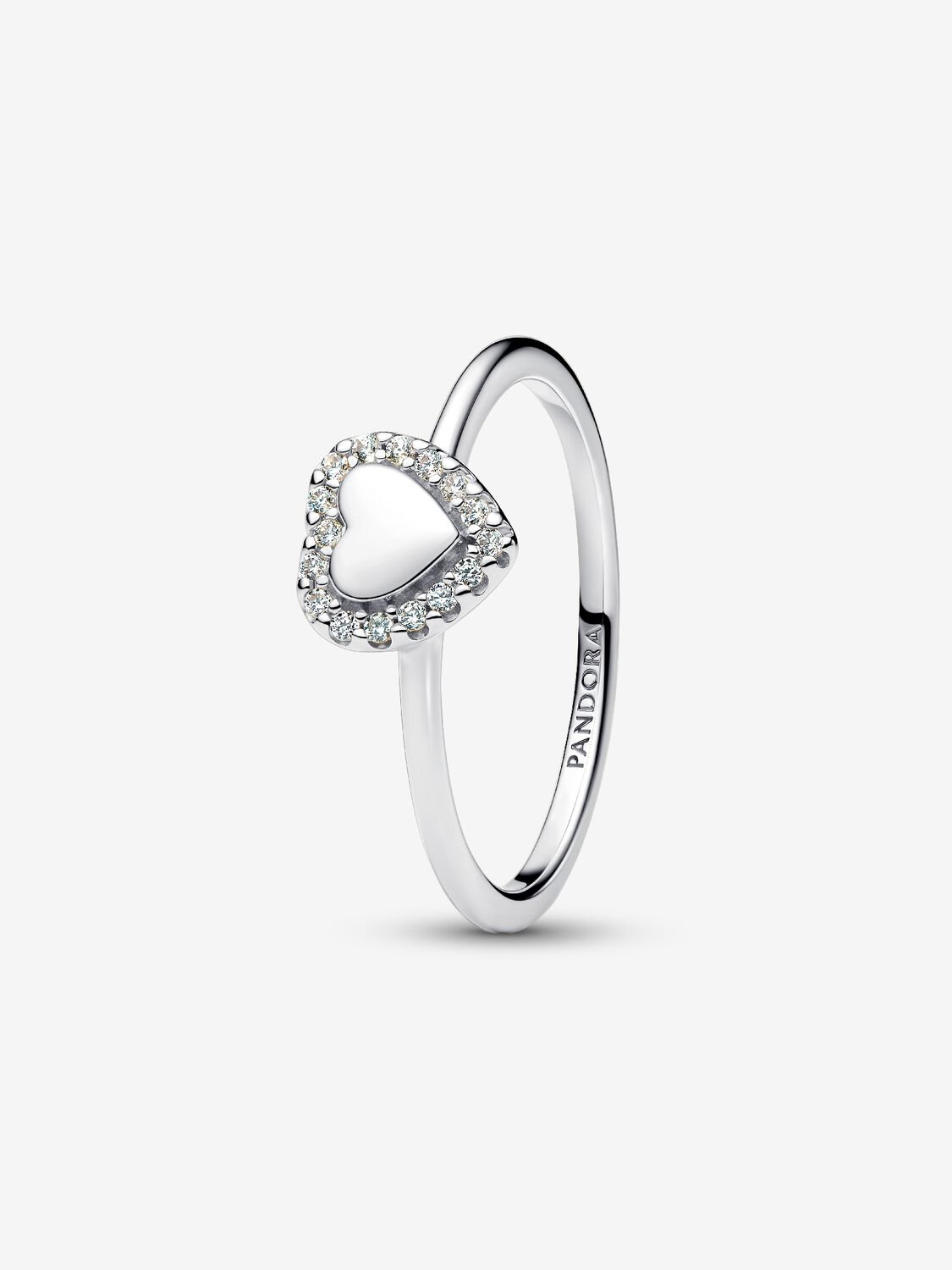 Pandora Hart Halo Ring