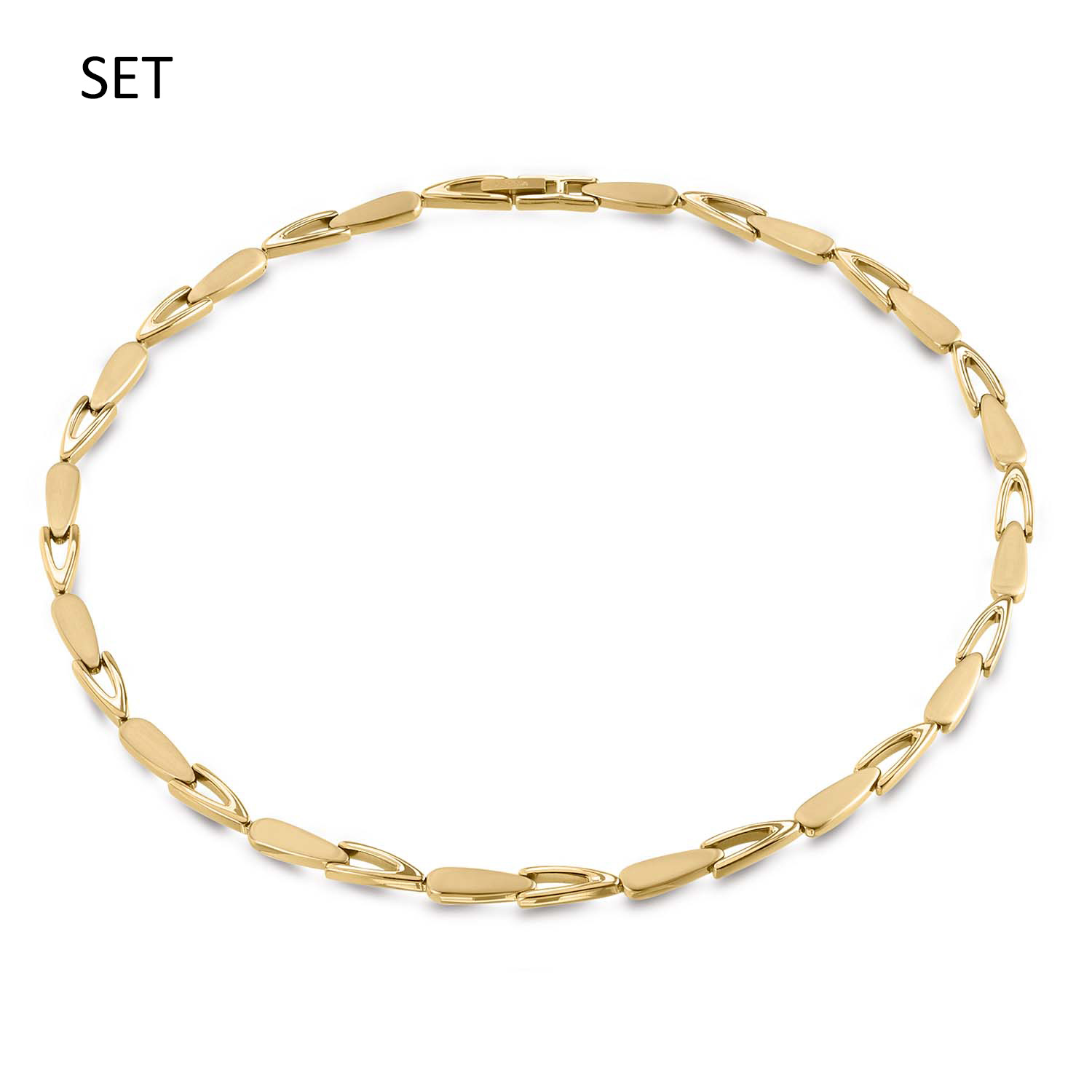 Boccia Titanium 08039-03
Deze goudkleurige ketting van Boccia Titanium heeft glanzende accenten. De ketting is 45cm lang. Combineer de ketting met andere sieraden van Boccia Titanium en creëer een eigen look.

HET MERK
Boccia Titanium is het titanium merk van Nederland, dat zijn oorsprong in Duitsland vindt en is opgericht in het jaar 1992. Ontwikkeld door internationale ontwerpers. Alle titanium componenten van de BOCCIA TITANIUM collectie zijn gemaakt van 99,7% puur titanium; het bijzondere materiaal. Het is licht in gewicht, neemt de temperatuur van de huid aan en is zeer huidvriendelijk. Bovendien is het corrosie- en temperatuurbestendig.

SPECIFICATIES
- Puur titanium
- Klapsluiting
- Gematteerd met glanzende accenten
- 45cm