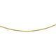 Geelgouden collier met anker schakel. De schakelbreedte is 2.2mm.
