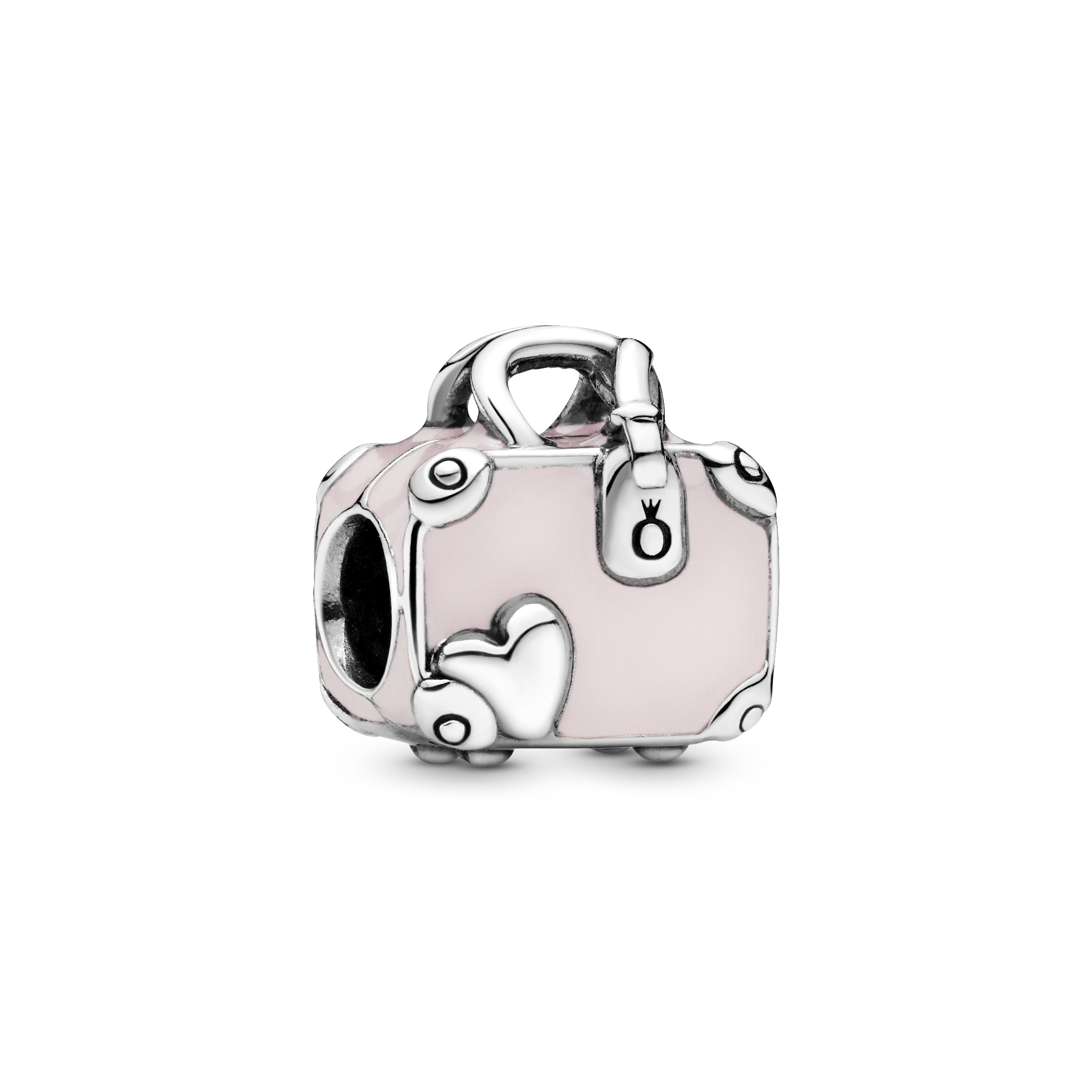 Pandora - Suitcase pink enamel - 798063EN124