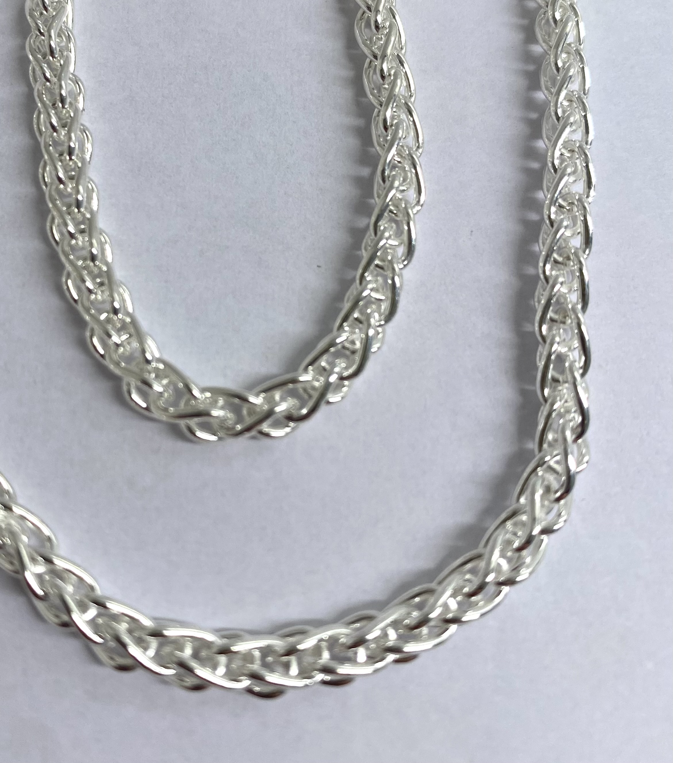Zilver collier 26.7 gram 50 cm