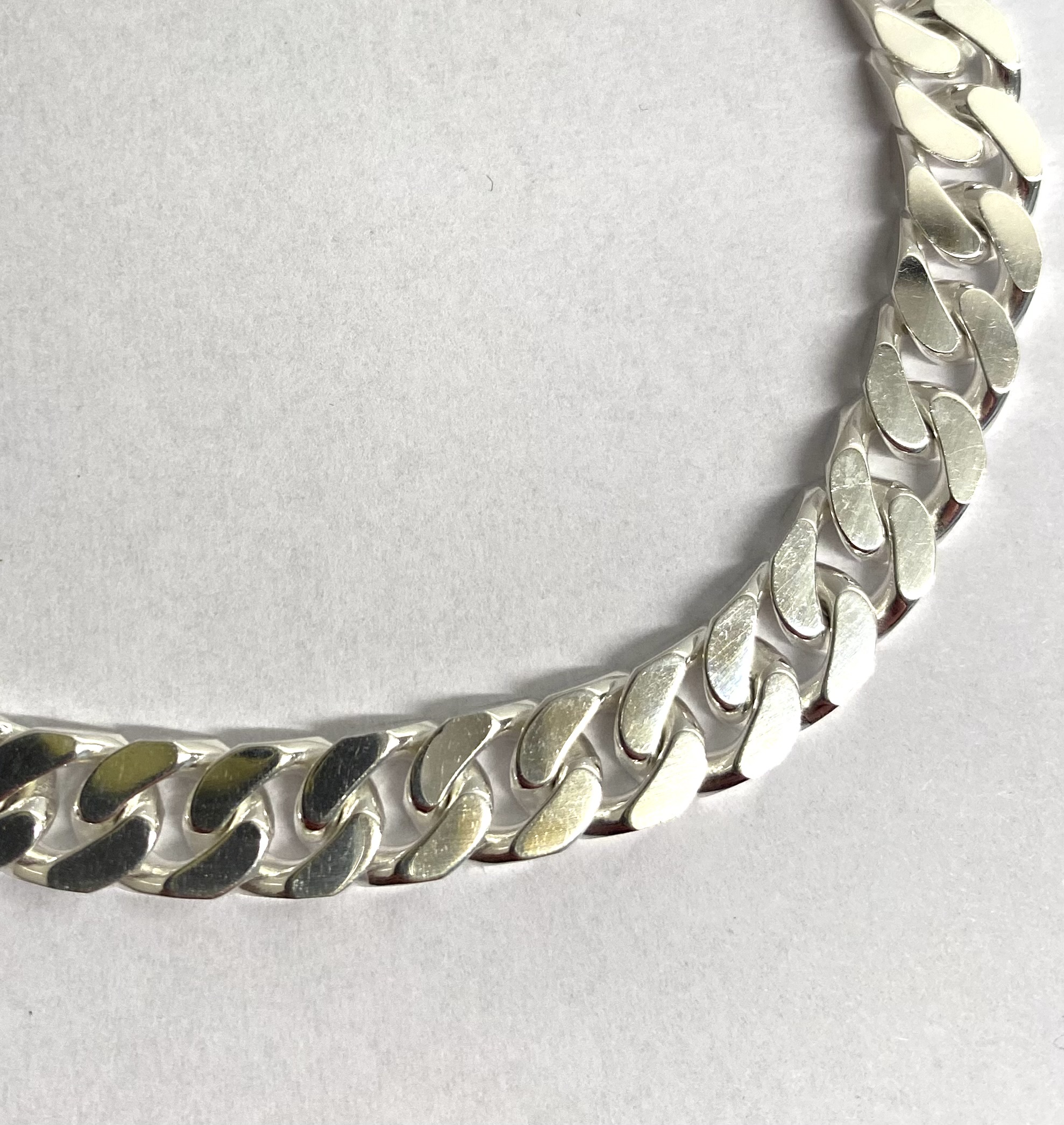 Zilver gourmet armband 20.9gram 