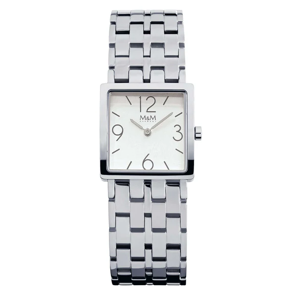 De M&M Horloge M11914-143 is een stijlvolle polshorloge van roestvrijstaal met een zilverkleurige band. Het heeft een kastmaat van 26 mm en geen datumfunctie. Perfect voor dagelijkse elegantie, kan deze horloge het beste gedragen worden met formele of zakelijke outfits voor een verfijnde look. Voeg dit tijdloze stuk toe aan je collectie!