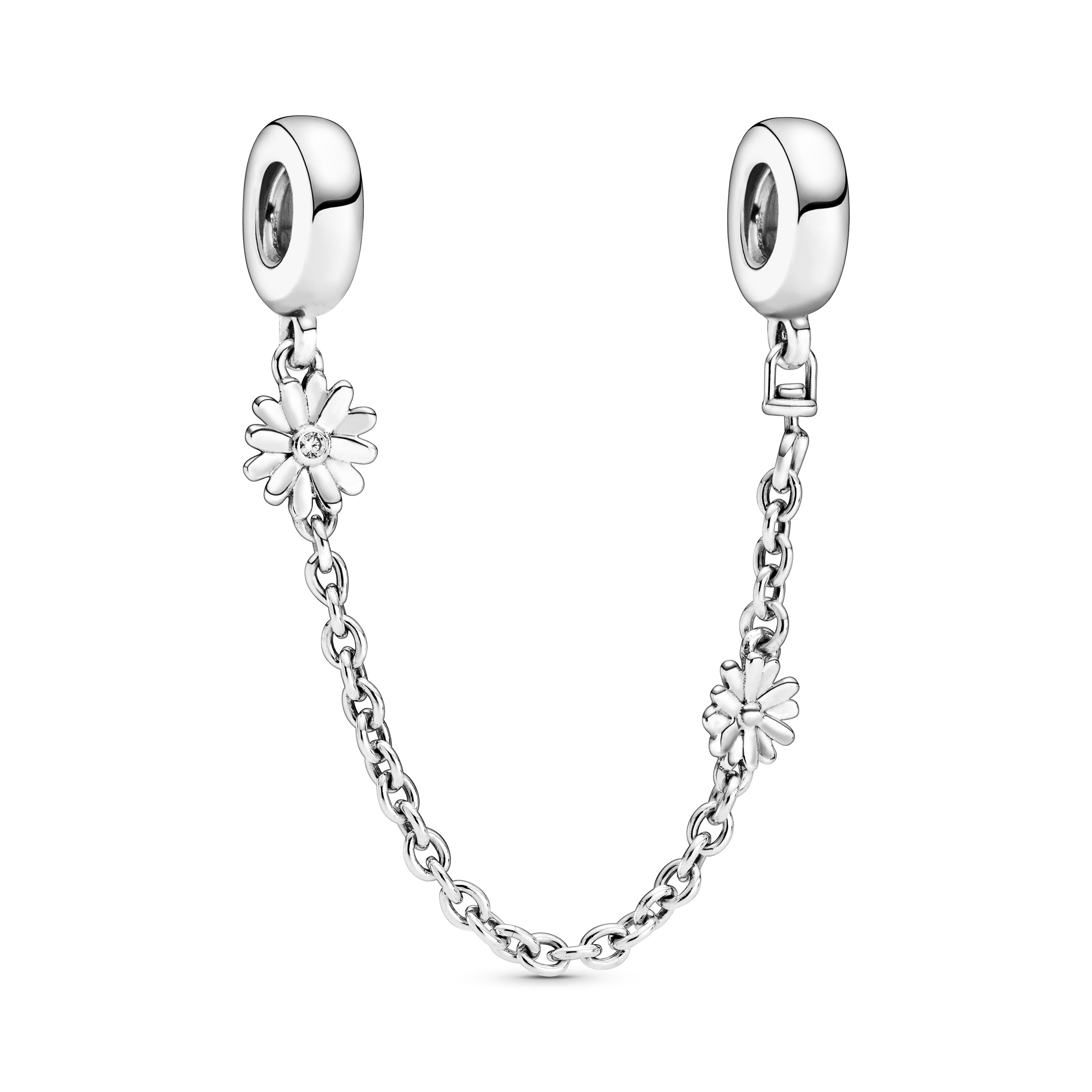 Pandora - Veiligheidsketting bedel, madeliefjes - 798764C01-05