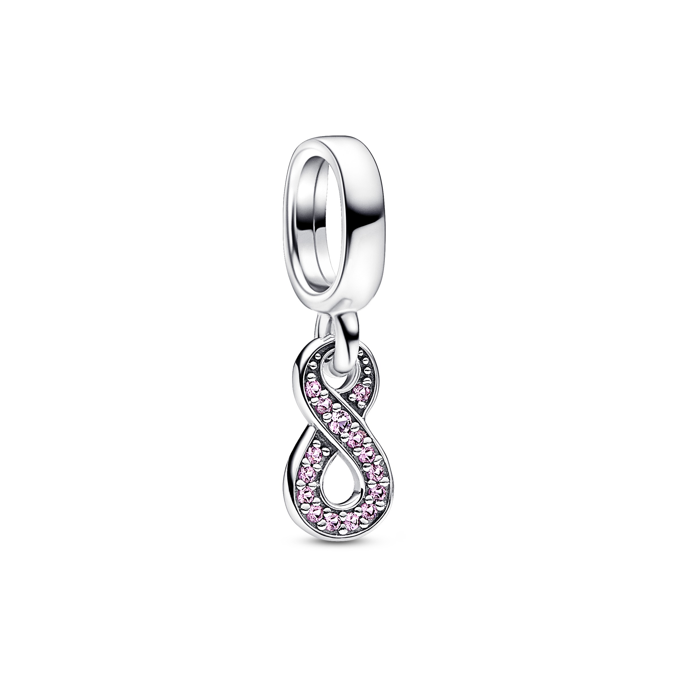 Pandora - Infinity hanger phlox pink crystal - 792766C01