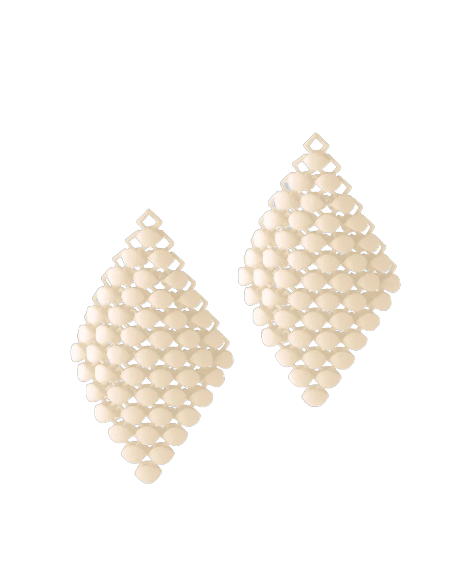 Fabnora Essence small oorring hanger pearl blush