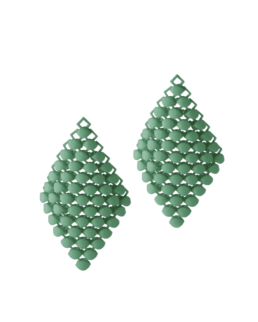 Fabnora Essence small oorring hanger Sage Green