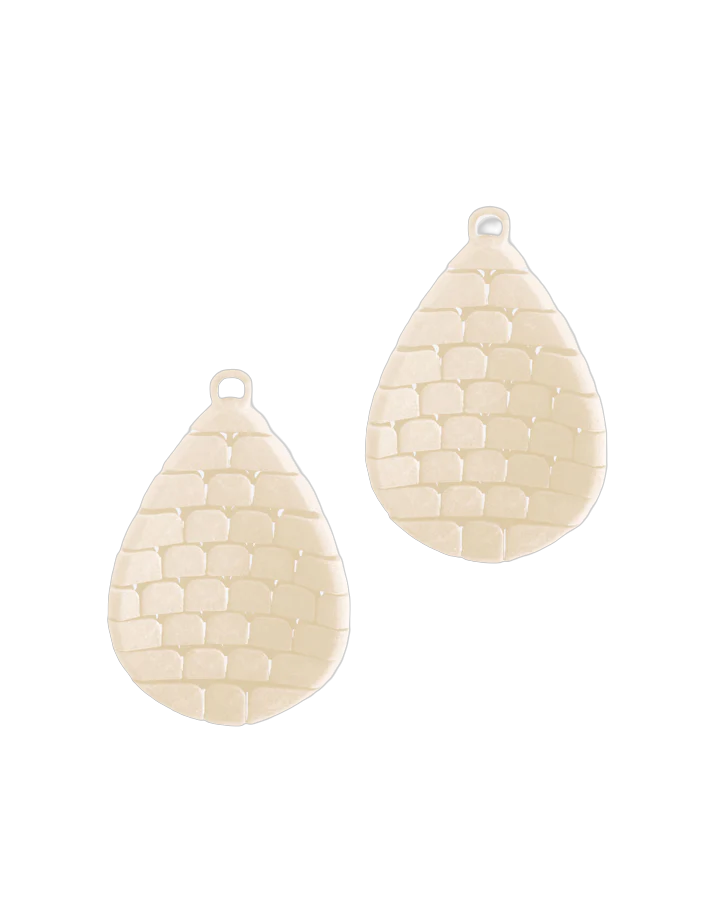 Fabnora scala oorring hanger Pearl Blush