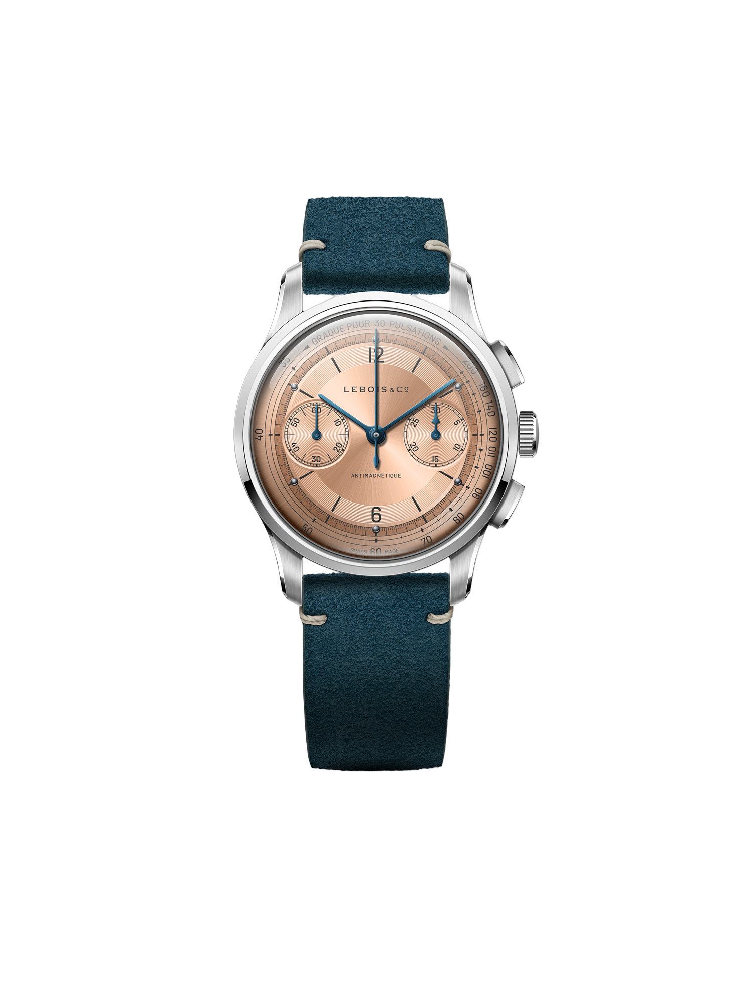 Adding a unique, modern dash of style, the Heritage Chronograph pays homage to this golden era of mechanical precision.