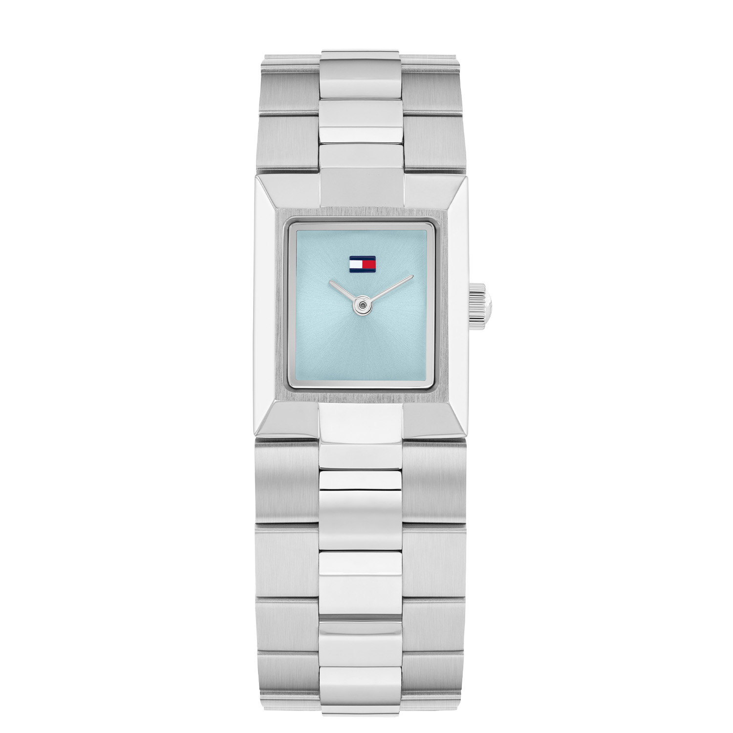 Tommy Hilfiger TH1782797 Horloge Dames Staal Zilverkleurig 20x25mm
Dit specifieke horloge van Tommy Hilfiger uit de Ivy serie met artikelnr: TH1782797 is een luxe dameshorloge die niet in je collectie mag ontbreken. Het stalen dameshorloge heeft een rechthoekige zilverkleurige kast met een glanzende bezel en een blauwe sunray wijzerplaat met fijne wijzers en het Tommy logo. Aan de kast zit een zilverkleurige glanzende schakelband met vouwsluiting. Het horloge heeft een mineraalglas, een afmeting van 20x25mm en is 3ATM.  

Het merk:
Sinds de lancering van het merk in 1985 is Tommy Hilfiger wereldwijd bekend geworden als pionier van de klassieke Amerikaanse coole stijl. Geïnspireerd door de iconische popcultuur en het Amerikaanse erfgoed. De dames en herencollectie van dit seizoen bestaan uit minimalistische silhouetten en rustieke lederen details. De herenhorlogecollectie biedt iconische uurwerken met roestvrijstalen, lederen en siliconen banden.

Specificaties:
- Mineraalglas
- Rechthoekige kast 20x25mm
- Zilverkleurige horlogekast
- Blauwe wijzerplaat
- Zilverkleurige schakelband 
- 3ATM