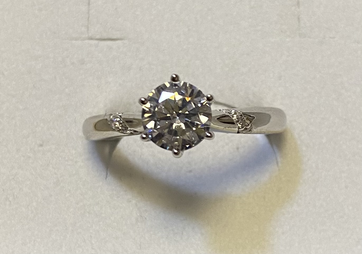 Zilveren ring rosa di luca met zirkonia 