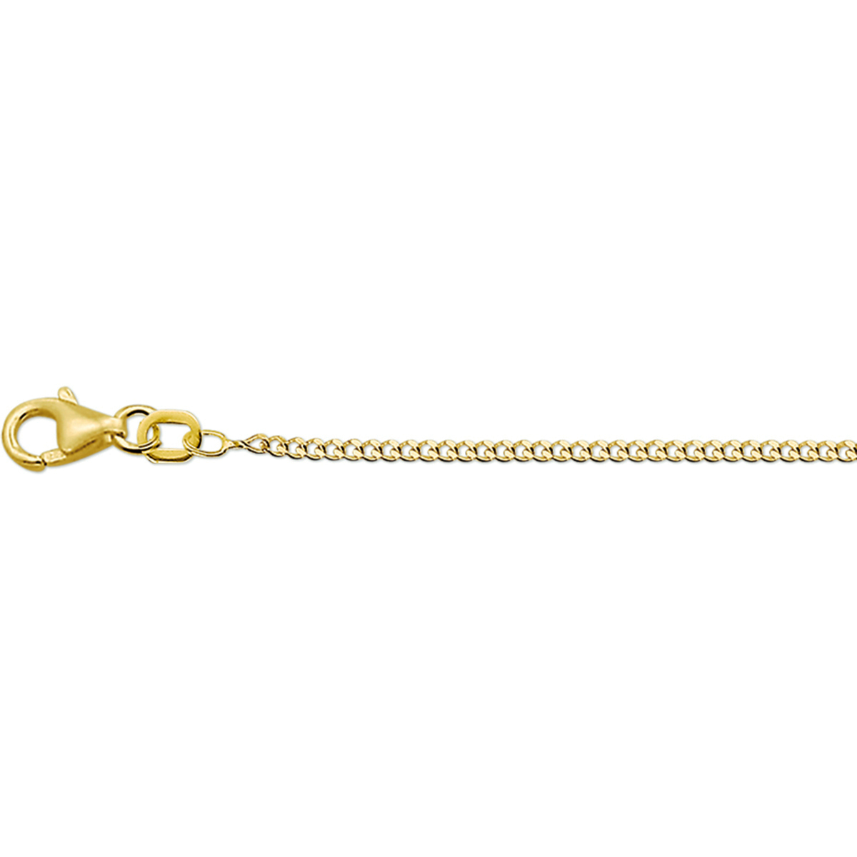 Gouden Gourmet Schakel Collier 50cm