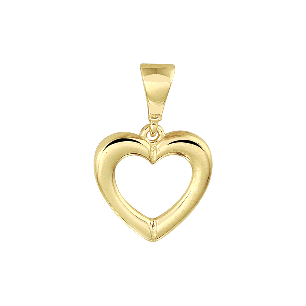 De Geelgouden Hart Hanger is een charmante gouden hanger van 10,5 mm bij 10,5 mm met een glanzende finish. Ideaal als subtiele eyecatcher op een halsketting. Draag hem dagelijks of bij speciale gelegenheden om een vleugje elegantie aan je look toe te voegen. Perfect voor de liefhebbers van sieraden met een gouden tint.