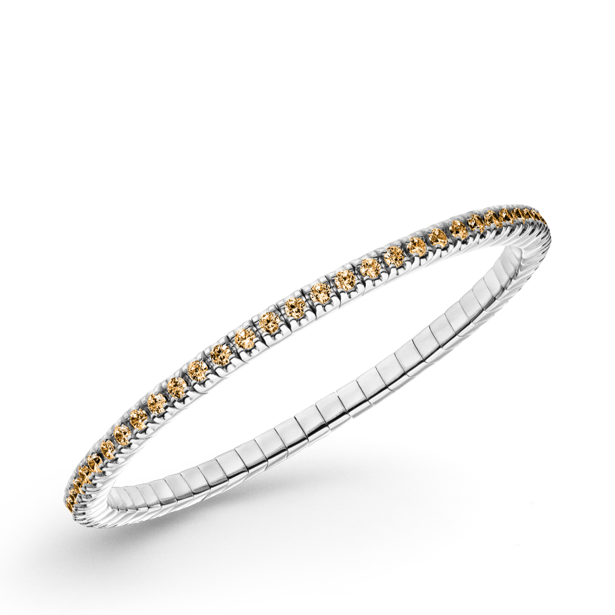 DAZZLING-COLORS FLEX Bracelet 2.5mm champagne