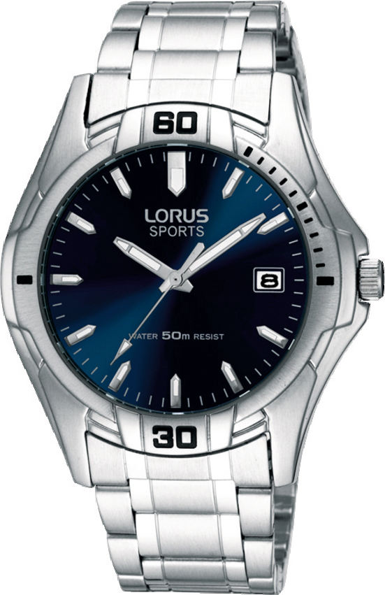Dit is een herenhorloge van het merk Lorus. Het is een analoog horloge gemaakt van staal. De diameter van de kast is 39 mm en de kast is 8.5 mm dik.
De verdere specificaties van het horloge zijn als volgt:
Kastvorm: rond
Kastkleur: zilverkleurig
Kastmateriaal: staal
Bandbreedte: 19 mm
Bandlengte: 224 mm
Sluiting: vouwsluiting met drukker
Wijzerplaatkleur: blauw
Glassoort: hardlex mineraal glas
Waterdichtheid: 5 ATM
Techniek: quartz