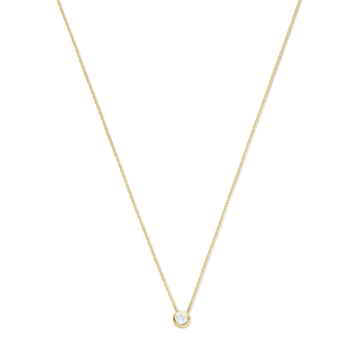 De Collier Maansteen Juny, modelnummer SWBN01JUN-Y, is een elegante ketting van een ongeïdentificeerd merk, geclassificeerd als juweel en specifiek als halsketting. Draag deze verfijnde ketting op een eenvoudige jurk of blouse om een vleugje elegantie en mystiek toe te voegen aan elke outfit. Perfect voor speciale gelegenheden of als dagelijkse sieradendetail.