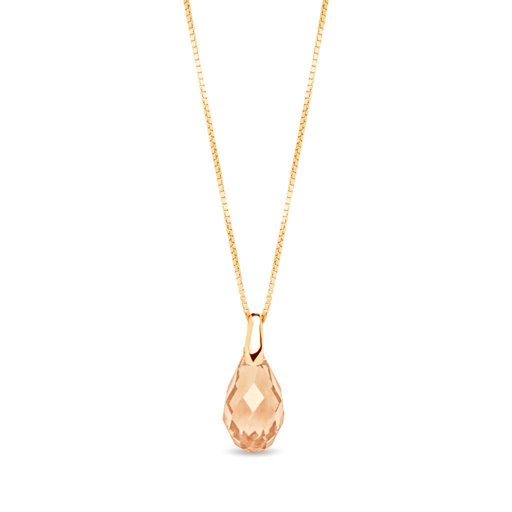 Spark BRIOLETTE Necklace gilded Golden Shadow 