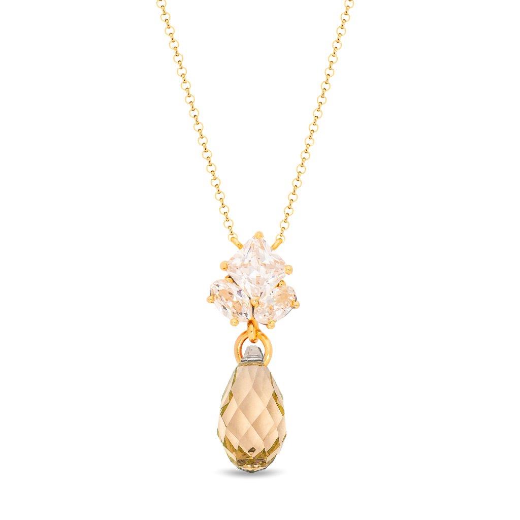 Spark SAPIN Necklace gilded Golden Shadow 