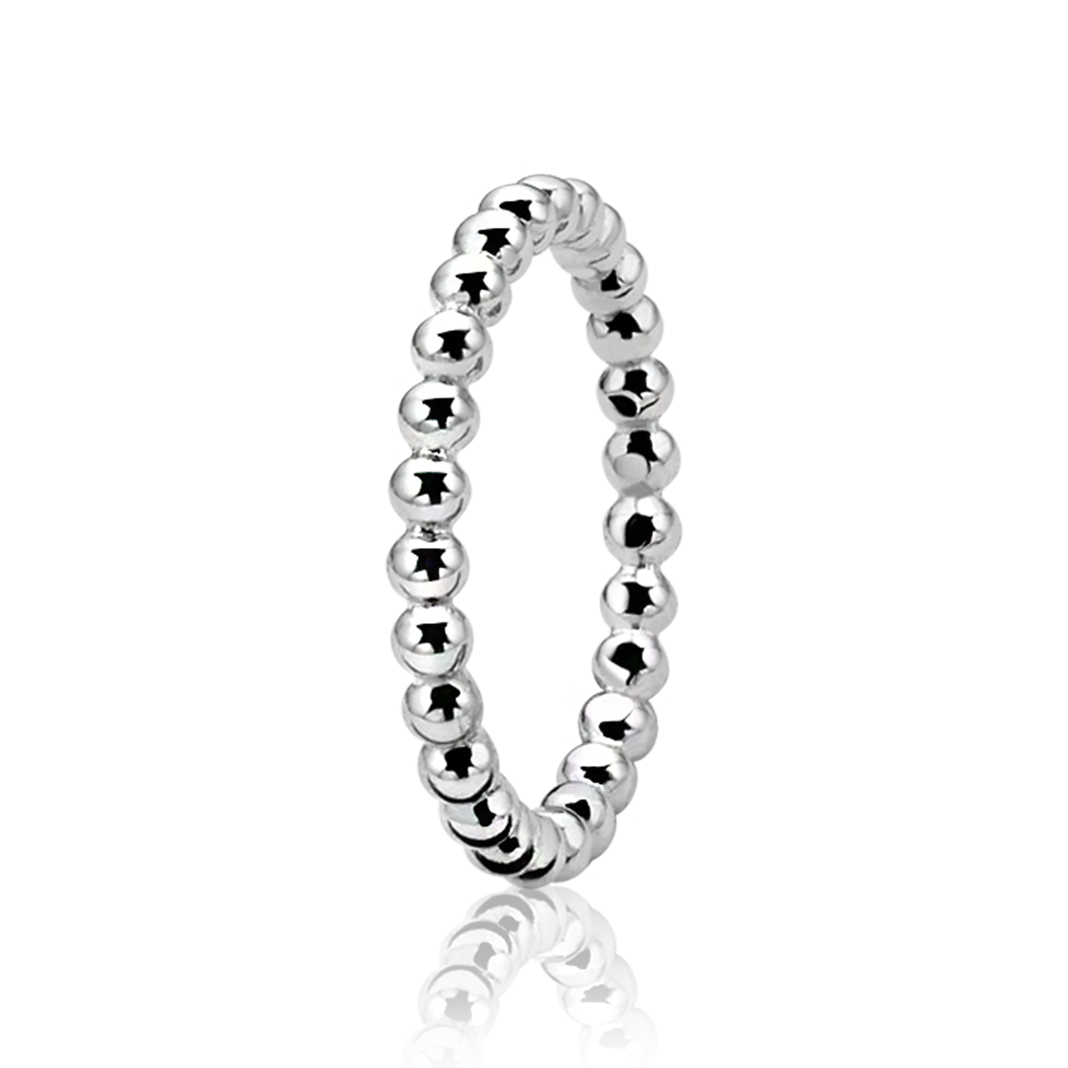 ZINZI zilveren ring glad bol ZIR923in maat 58 (18,5)