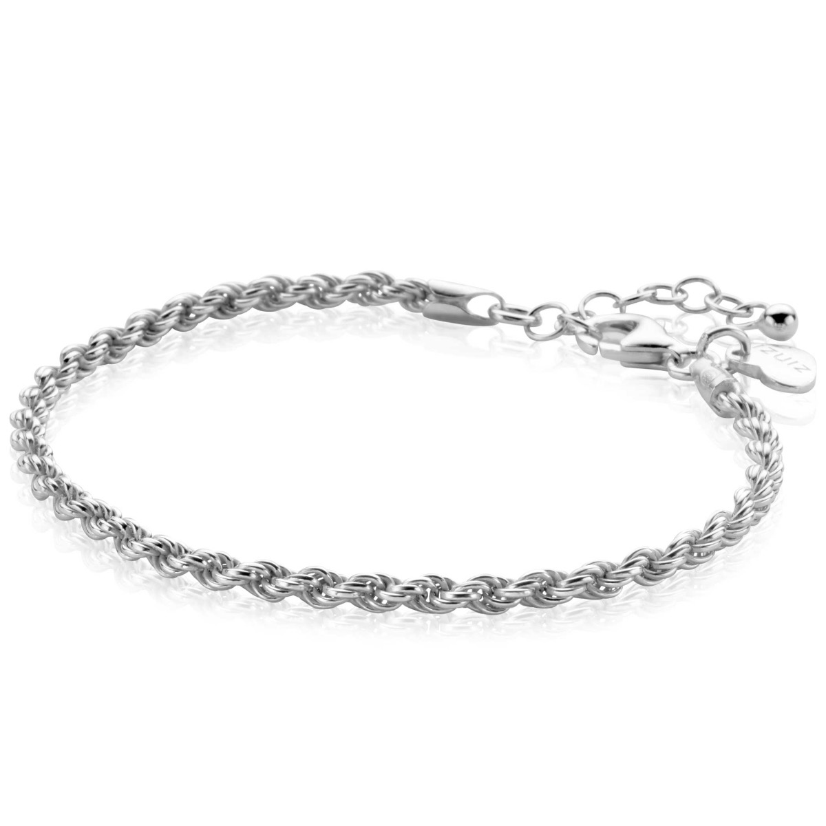 Dit is een armband van het merk Zinzi. De armband is zilverkleurig en gemaakt van zilver. 