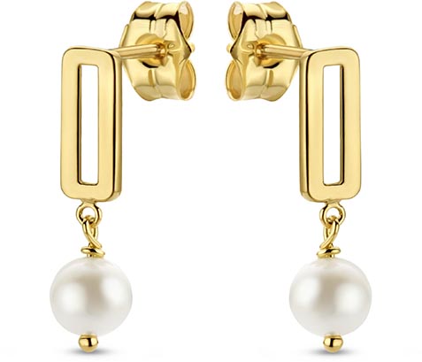 Dit zijn oorbellen van het merk Swing Jewels gemaakt voor dames.