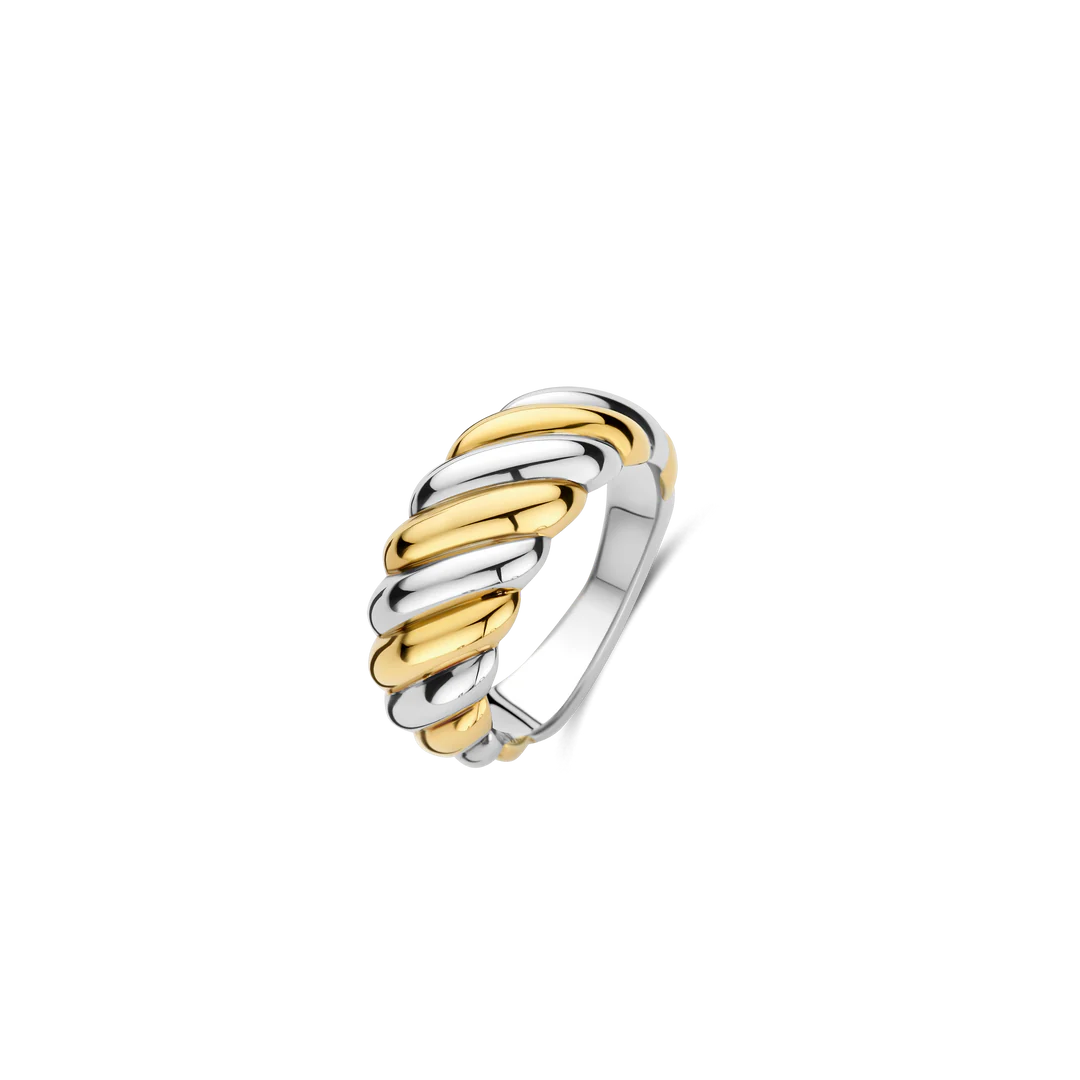 Zilver Vergulde Ring