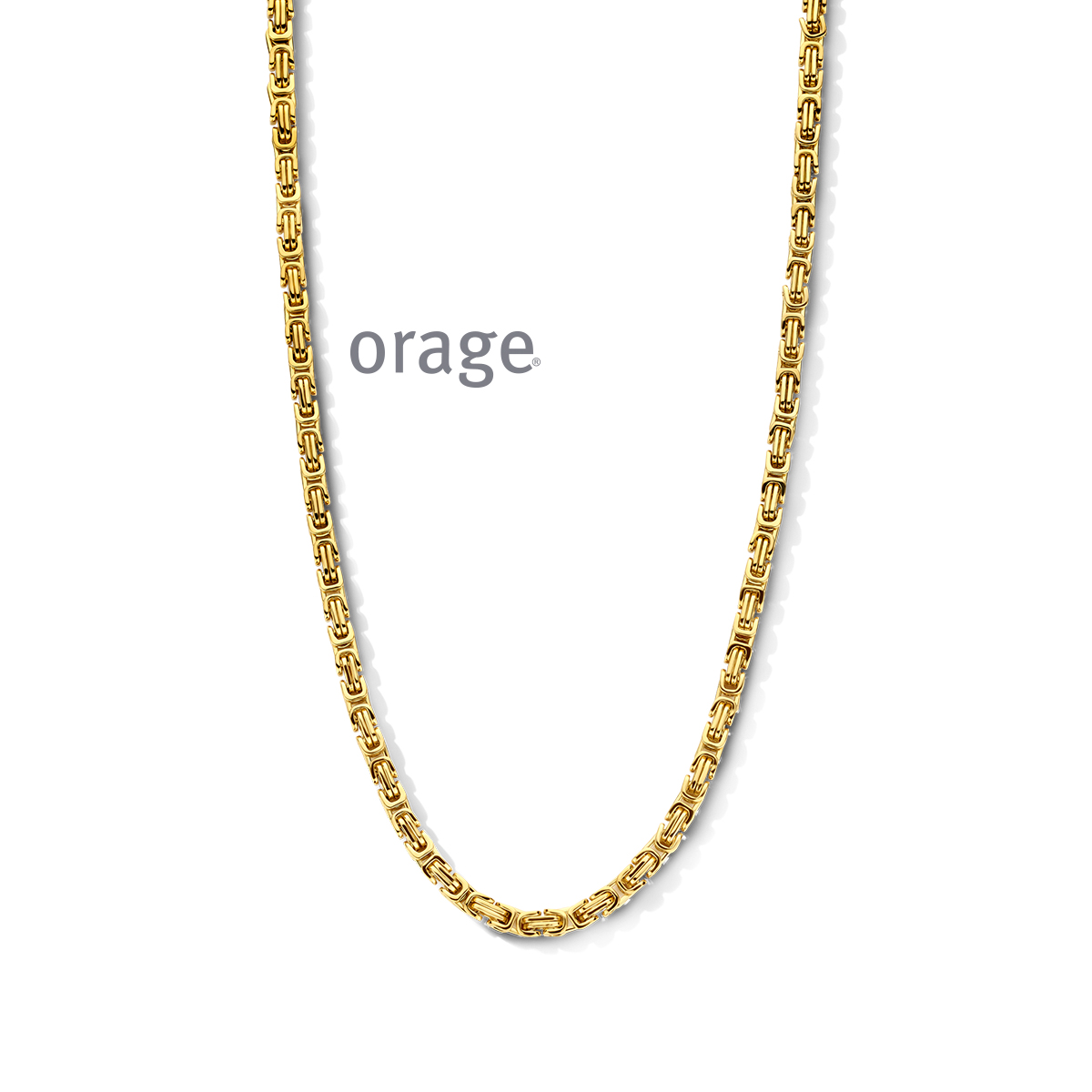 Stalen ketting 
55 cm