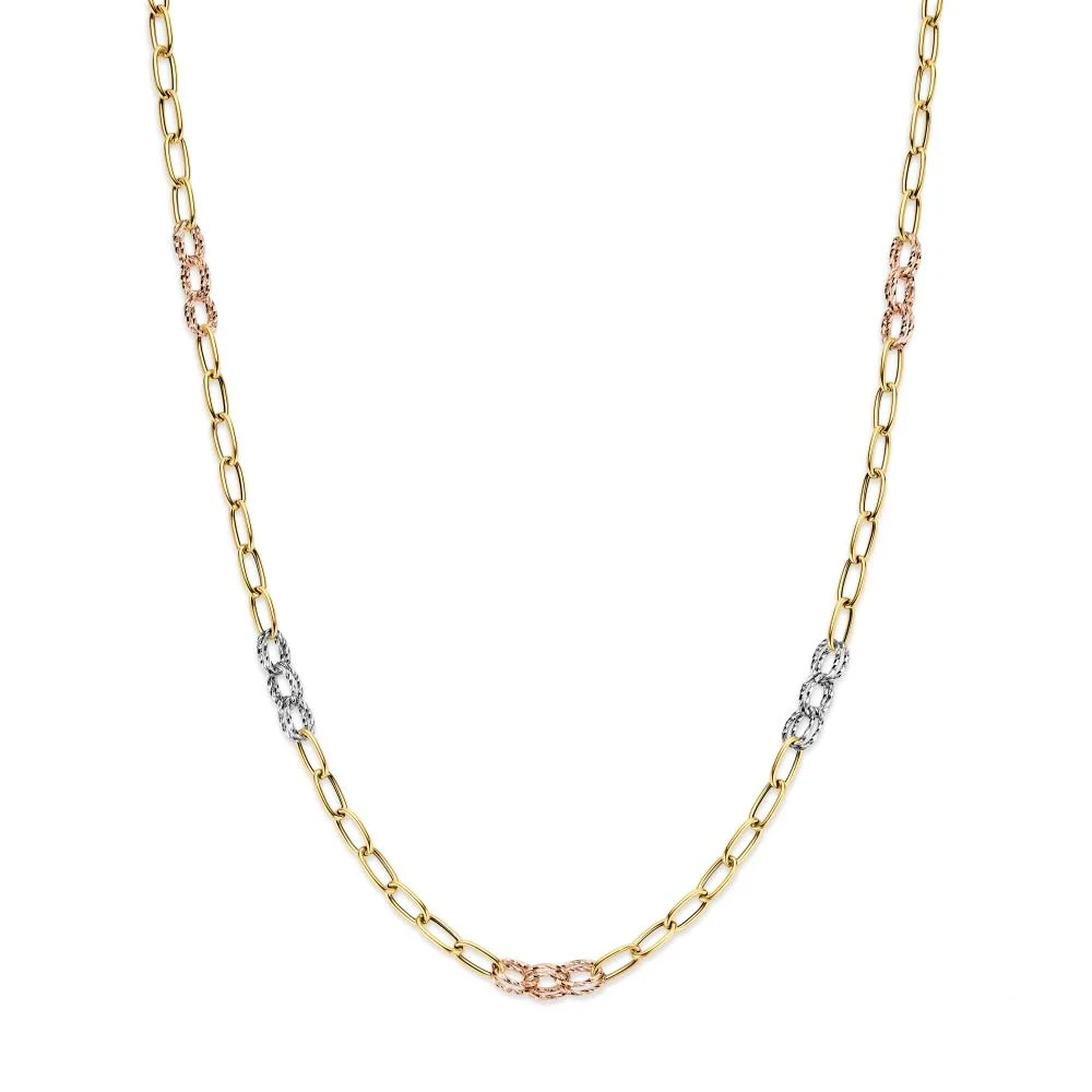 Tricolor collier